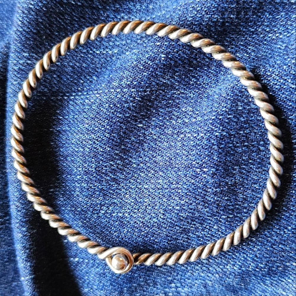 James Avery Silver Twist Bracelet